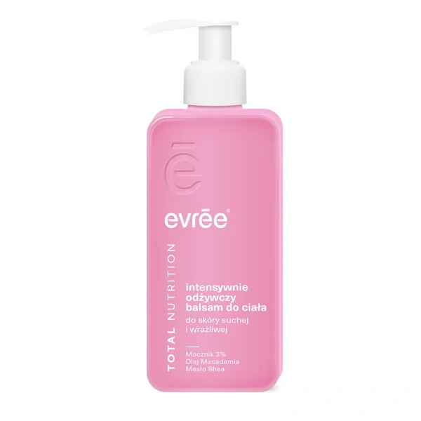 EVREE Total Nutrition intensywnie odżywczy balsam do ciała do skóry wrażliwej 300ml