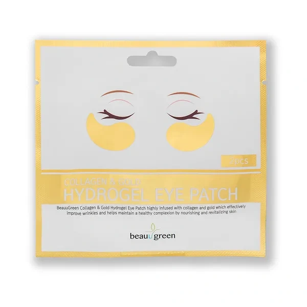 BeauuGreen BEAUUGREEN Hydrogel Eye Patch płatki pod oczy Collagen &amp; Gold 2szt — Inhaltsstoffe i ocena