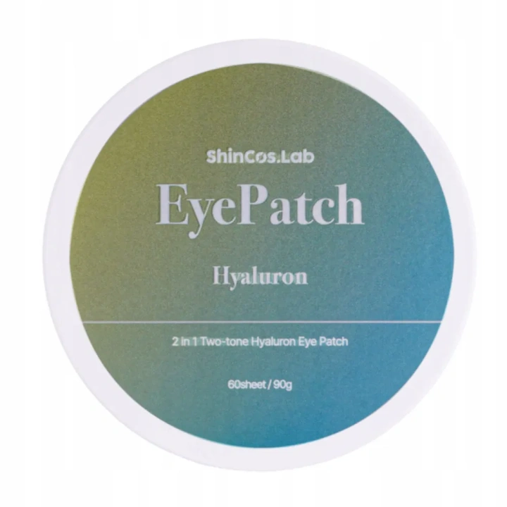 SHINCOS.LAB Hydrogel Eye Patch płatki pod oczy 2 w 1 Two Tone z hialuronem i efektem hłodzenia 60szt