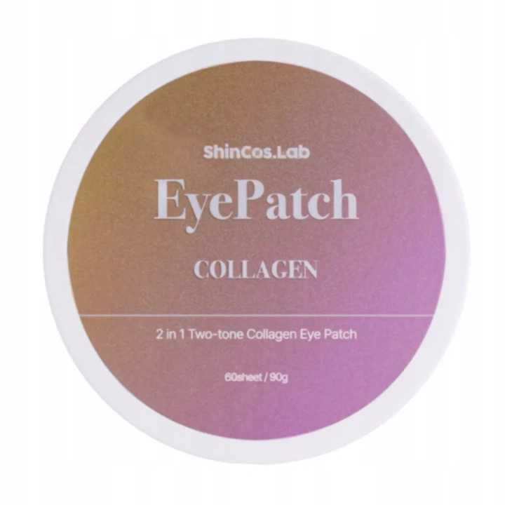 SHINCOS.LAB Hydrogel Eye Patch płatki pod oczy 2 w 1 Two Tone z kolagenem i efektem chłodzenia 60szt