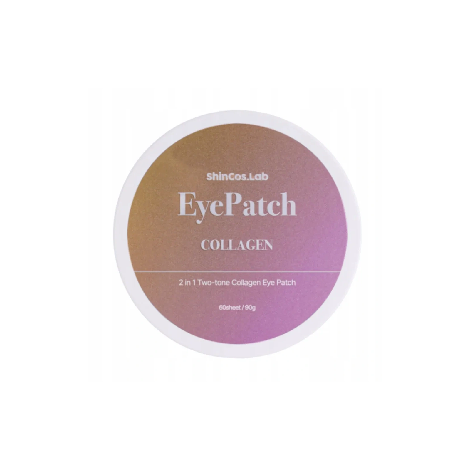 SHINCOS.LAB Hydrogel Eye Patch płatki pod oczy 2 w 1 Two Tone z kolagenem i efektem chłodzenia 60szt