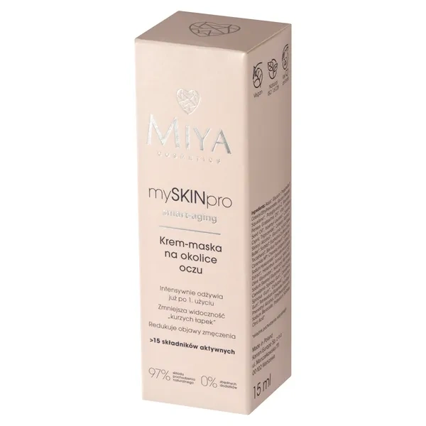 MIYA MySKINpro krem-maska pod oczy odżywiająca 15ml