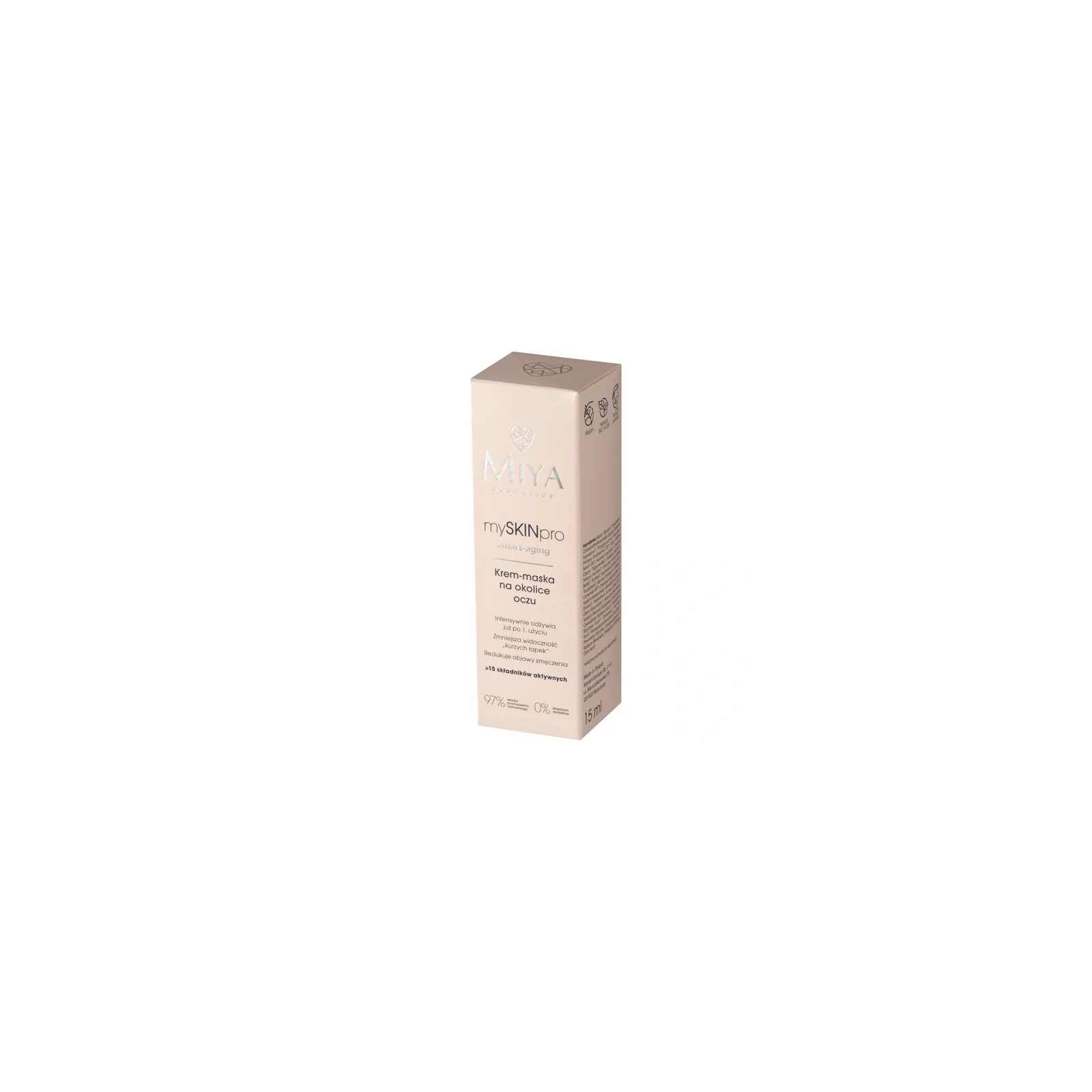 MIYA MySKINpro krem-maska pod oczy odżywiająca 15ml