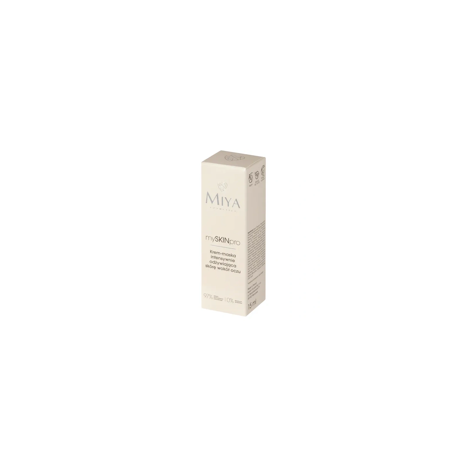 MIYA MySKINpro krem-maska pod oczy odżywiająca 15ml