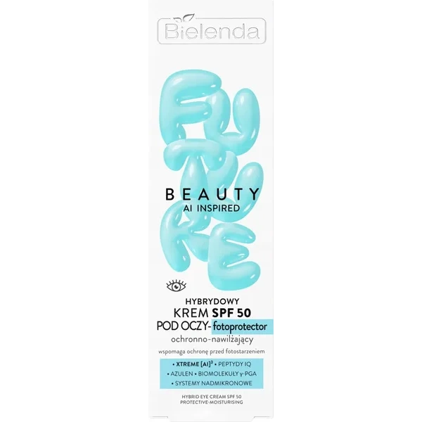 Bielenda BIELENDA Future Beauty hybrydowy krem pod oczy spf50 15ml