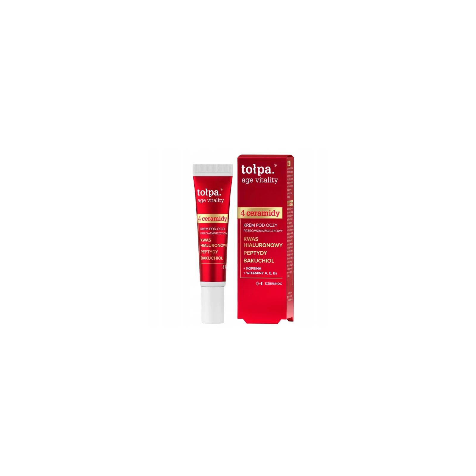 TOŁPA Age Vitality 4 Ceramidy krem pod oczy przeciwzmarszczkowy 15ml