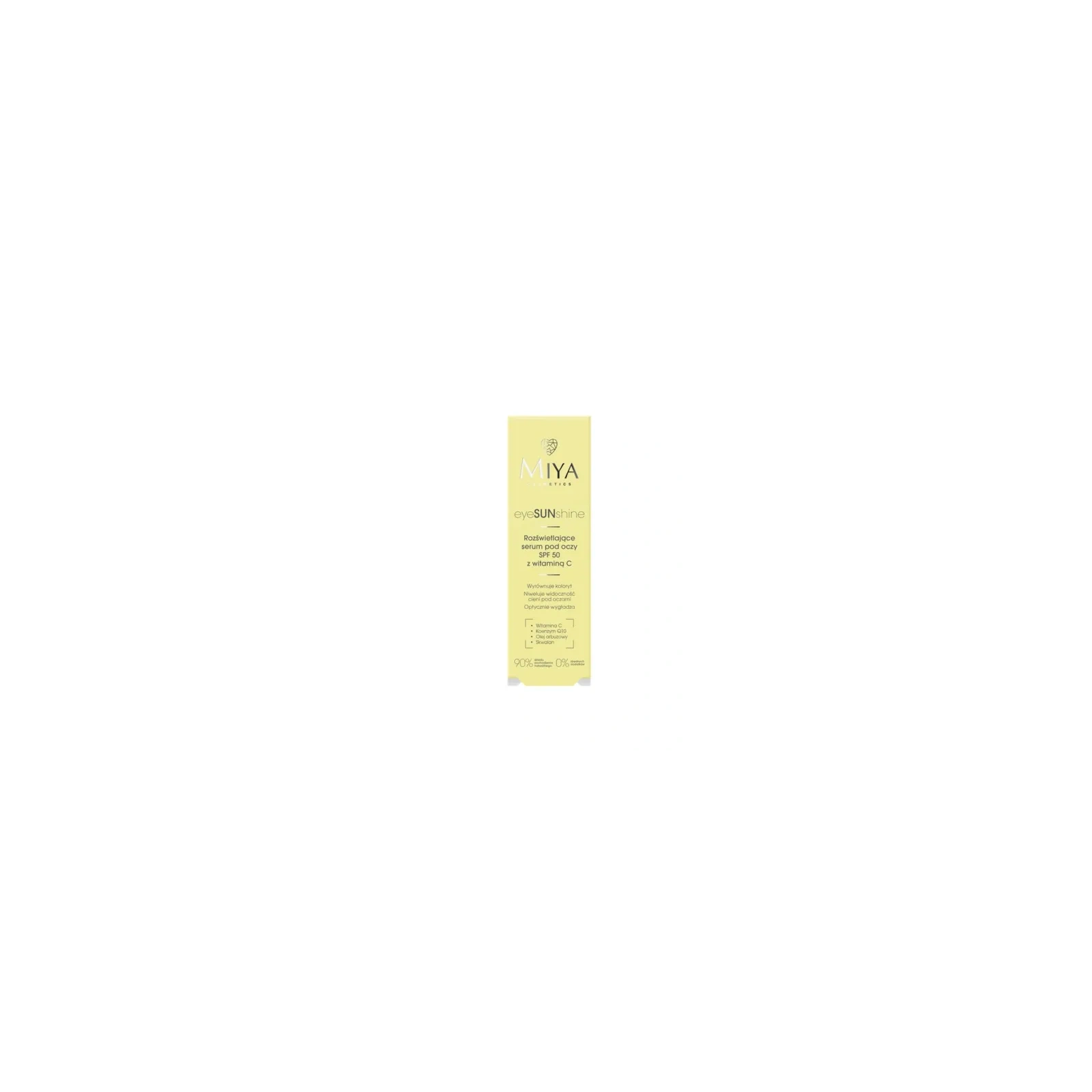 MIYA EyeSUNshine rozświetlające serum pod oczy SPF50 z witaminą C