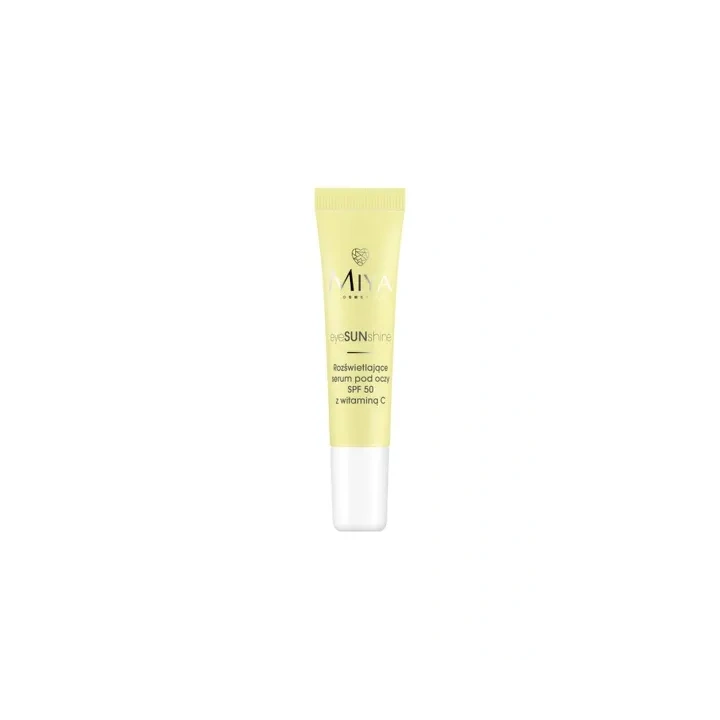 MIYA EyeSUNshine rozświetlające serum pod oczy SPF50 z witaminą C