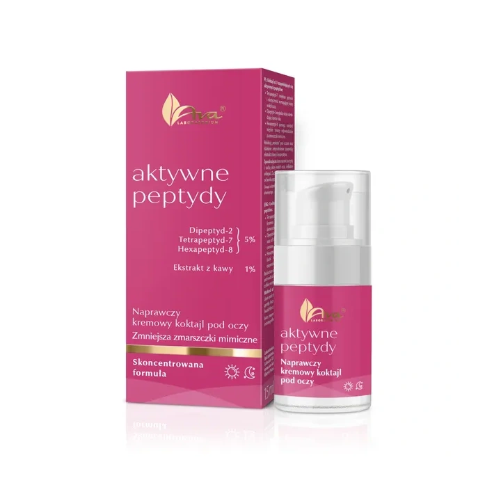 AVA Aktywne Peptydy naprawczy kremowy koktajl pod oczy 15ml