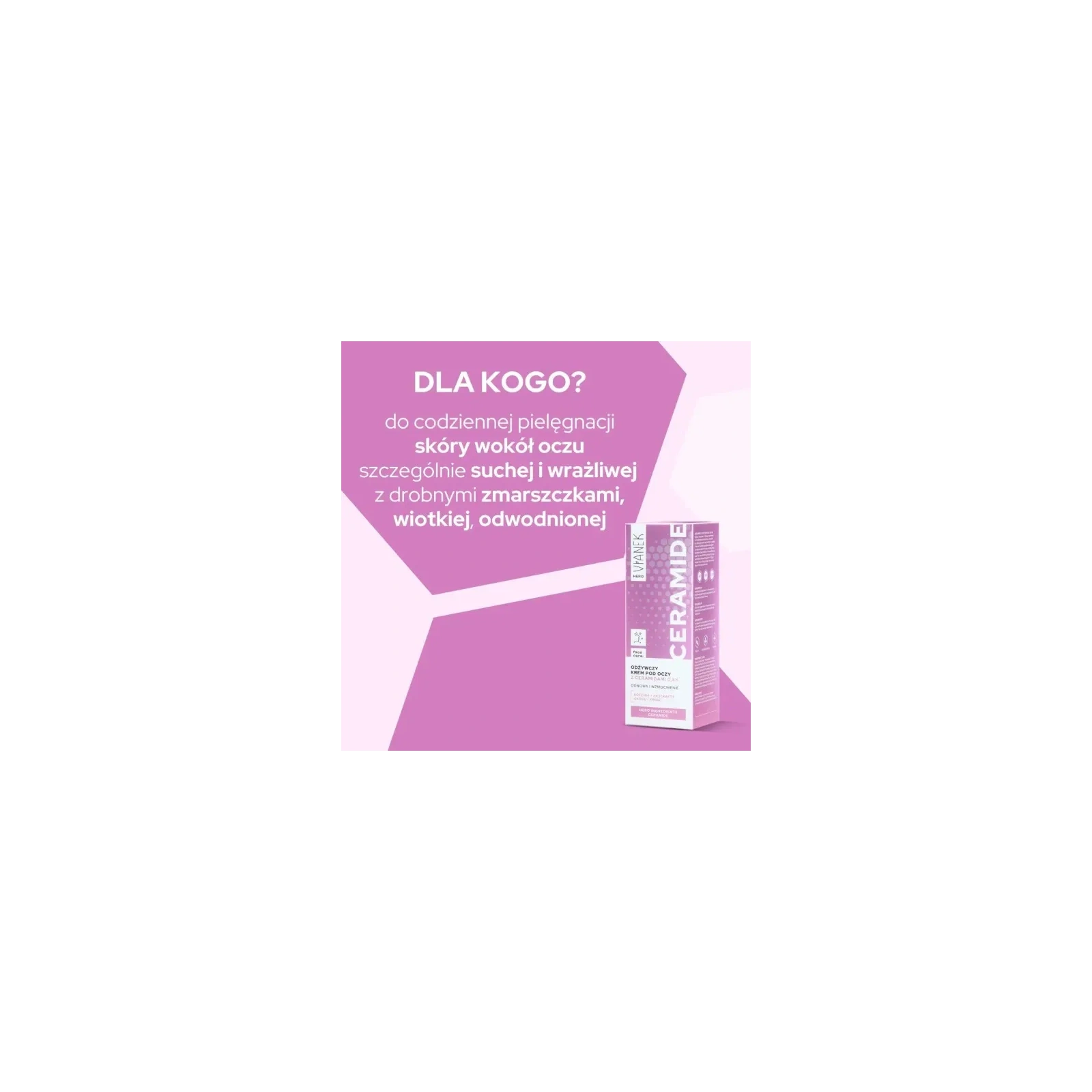 SYLVECO Vianek Hero Ceramidy krem pod oczy 15ml