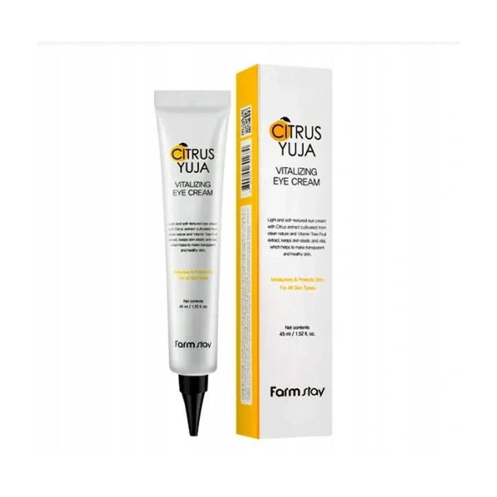 FARMSTAY Citrus Yuja krem pod oczy rewitalizujący 45ml 