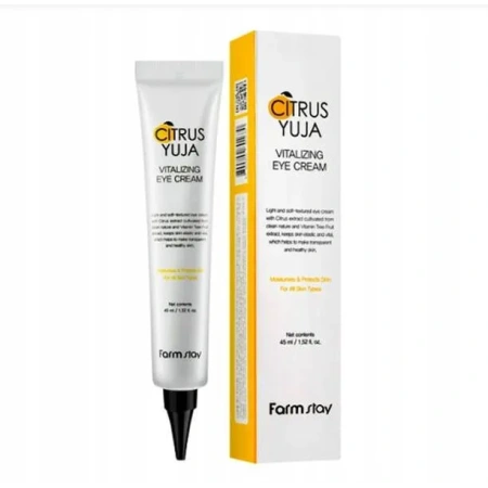 FARMSTAY Citrus Yuja krem pod oczy rewitalizujący 45ml 