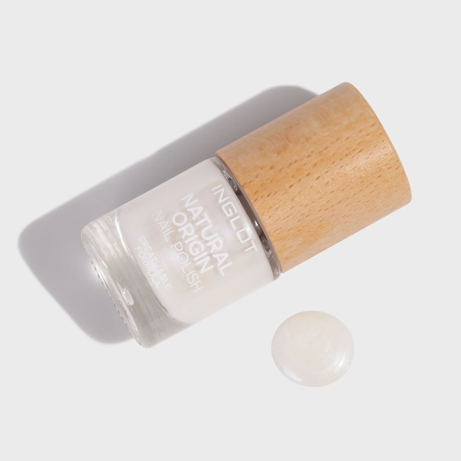 INGLOT Natural Origin lakier do paznokci 046 Ice Pearl 8ml 