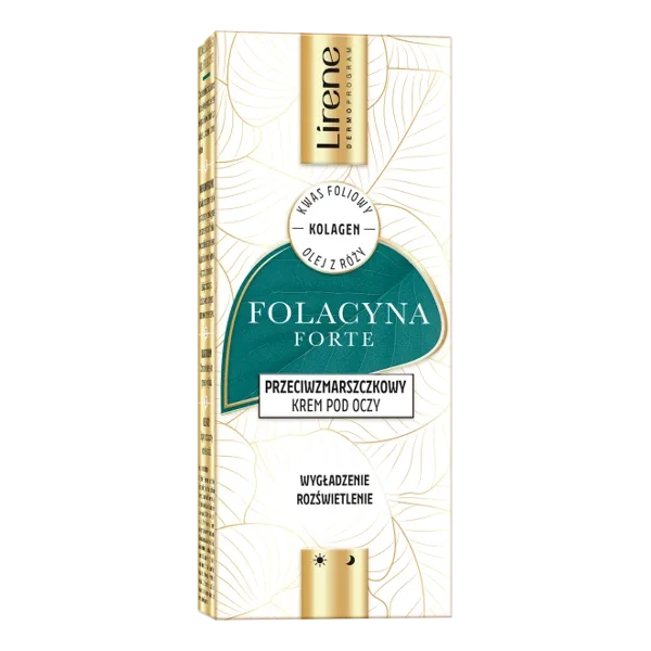 LIRENE Folacyna Forte krem pod oczy przeciwzmarszczkowy 15ml 
