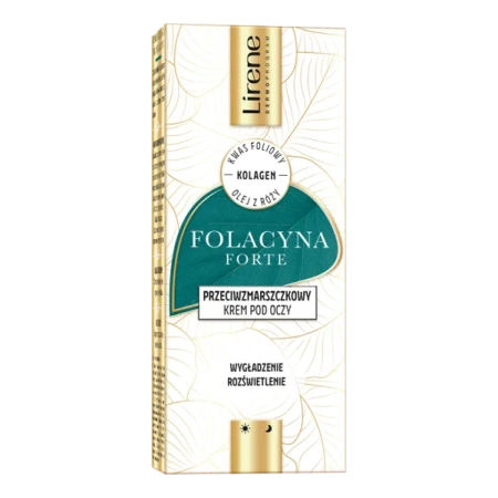 LIRENE Folacyna Forte krem pod oczy przeciwzmarszczkowy 15ml 