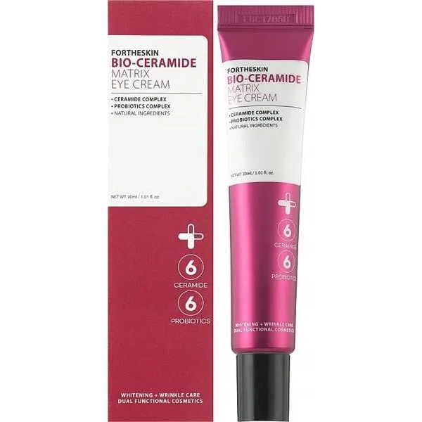 FOR THE SKIN Bio-Ceramide krem pod oczy nawilżajacy z Ceramidami 40ml
