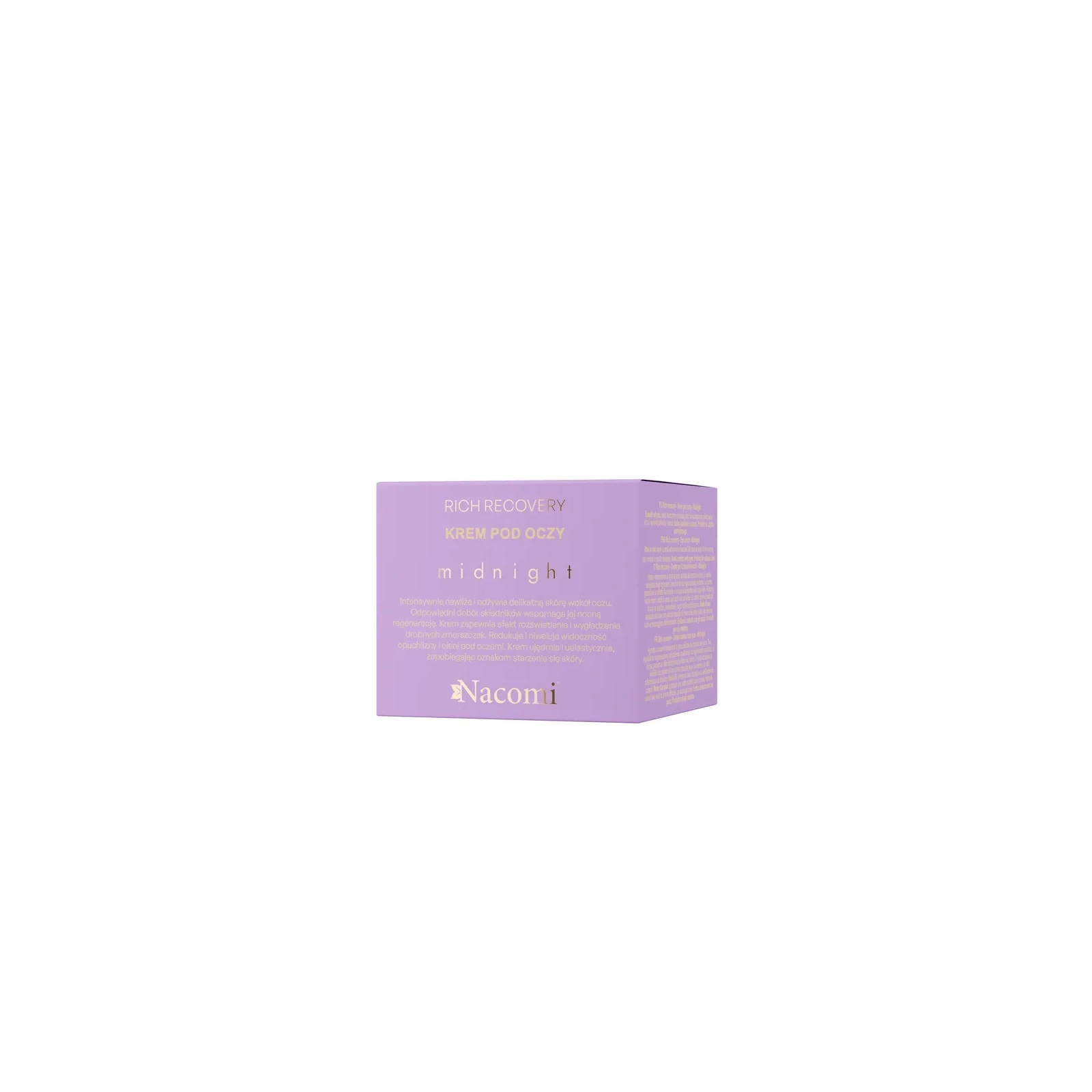 NACOMI Rich Recovery Midnight krem pod oczy bogaty regenerujący 15ml 