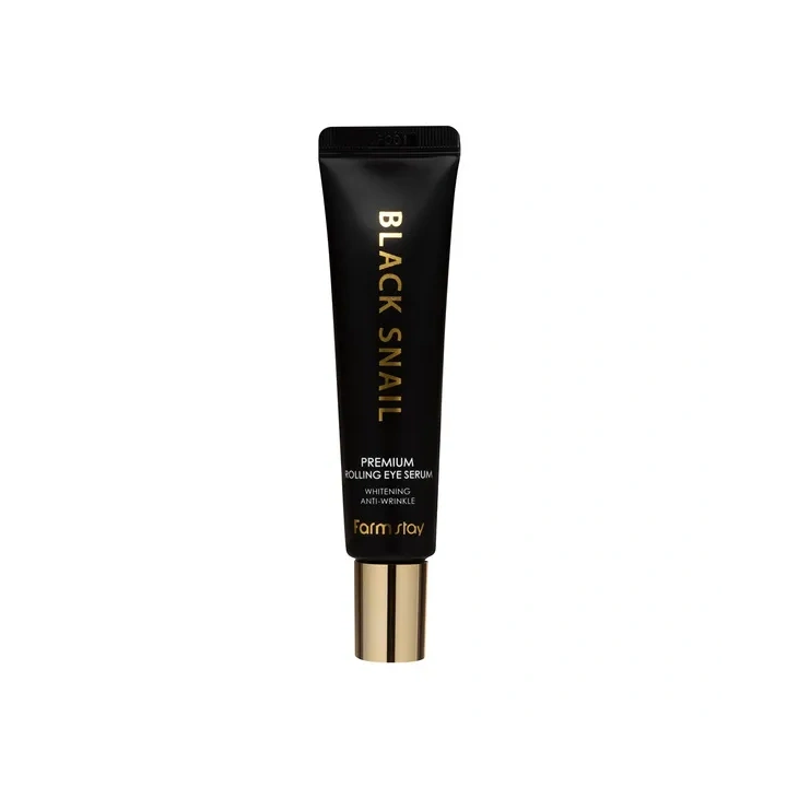 FARMSTAY Black Snail Rolling Eye serum pod oczy z kulką rolującą 25ml