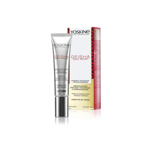DAX Yoskine Geisha Gold Secret krem olejkowy pod oczy z Herbatą Matcha 15ml