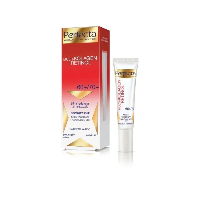 DAX Perfecta Multi-Kolagen Retinol 60+/70+ krem pod oczy i na okolice ust 15ml