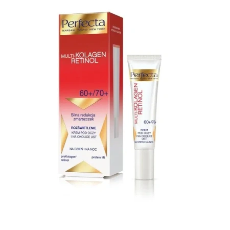 DAX Perfecta Multi-Kolagen Retinol 60+/70+ krem pod oczy i na okolice ust 15ml