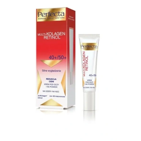 DAX Perfecta Multi-Kolagen Retinol 40+/50+ krem pod oczy i na powieki 15ml