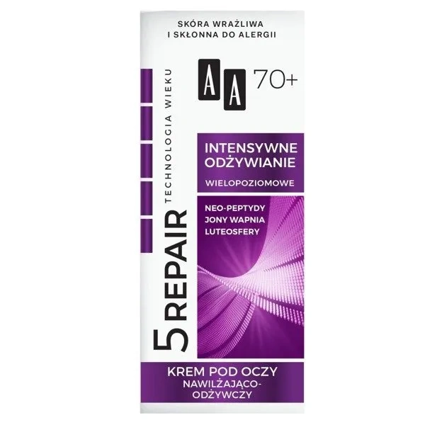 AA AA Technologia Wieku 5Repair 70+ Augencreme 15ml