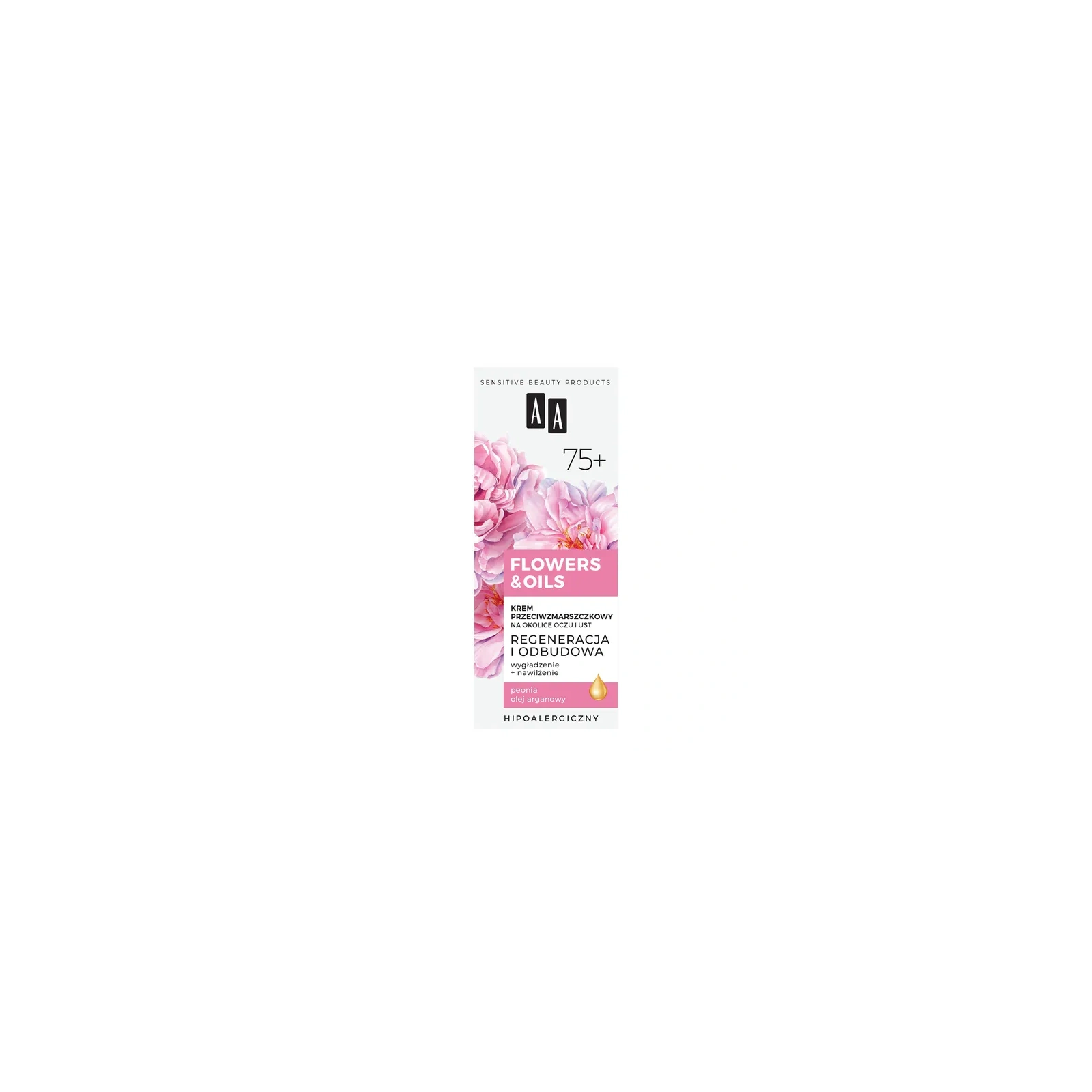 AA Flowers & Oils krem pod oczy regenerujący 75+ 15ml