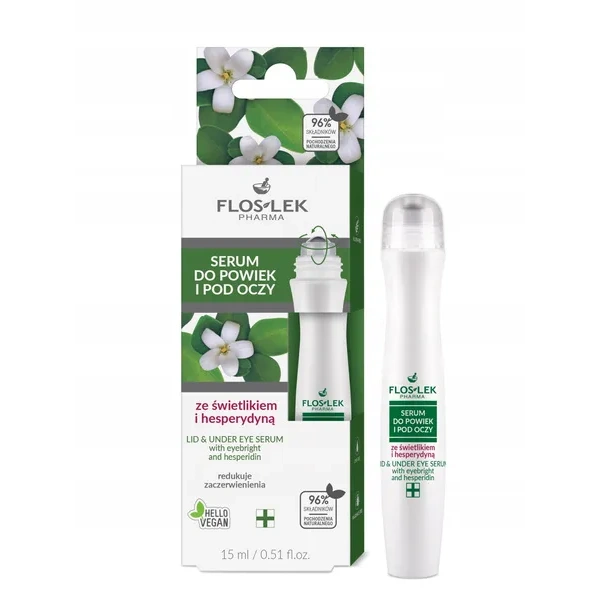 FLOSLEK serum pod oczy ze Świetlikiem i Hesperydyną 15ml
