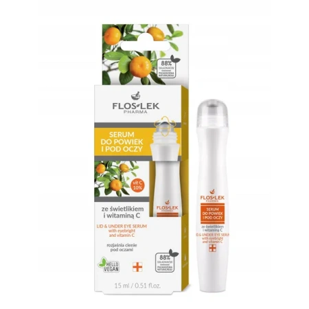 FLOSLEK serum pod oczy Świetlik I Witamina C 15ml