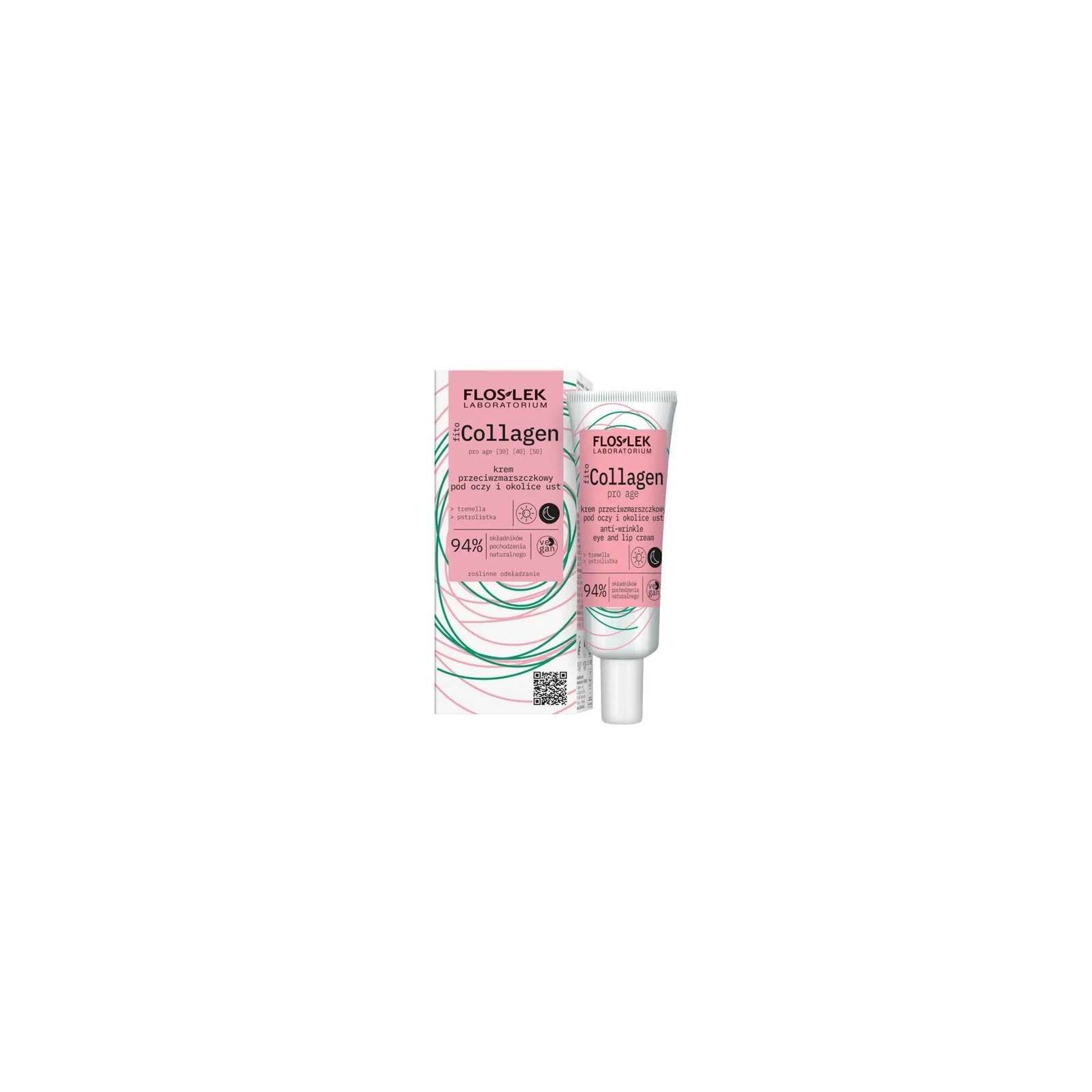 FLOSLEK Fito Collagen krem pod oczy przeciwzmarszczkowy Pro Age 30ml