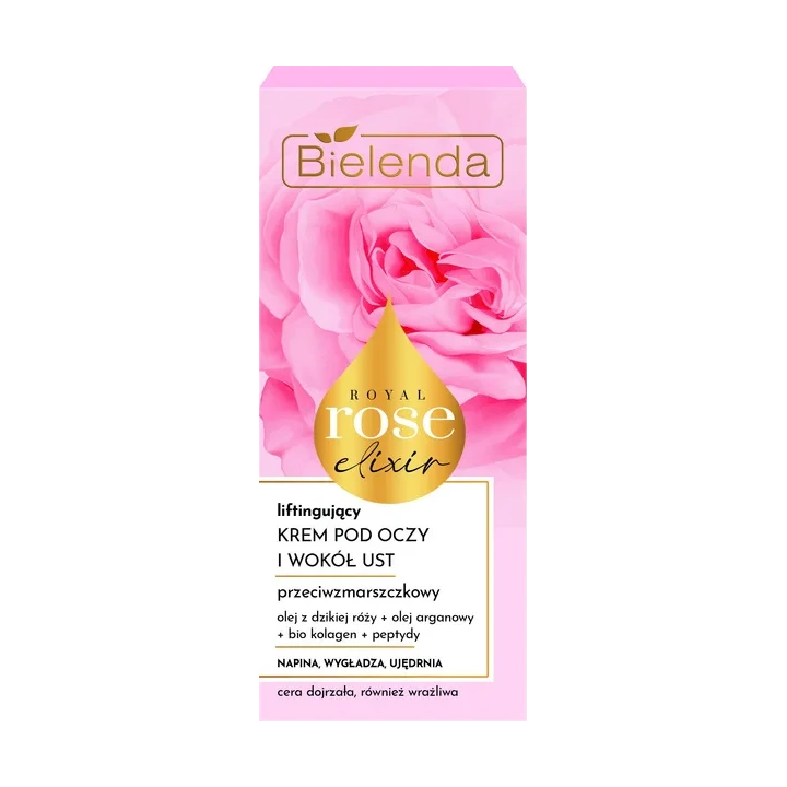 BIELENDA Royal Rose Elixir krem pod oczy liftingujący 15ml