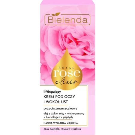 BIELENDA Royal Rose Elixir krem pod oczy liftingujący 15ml