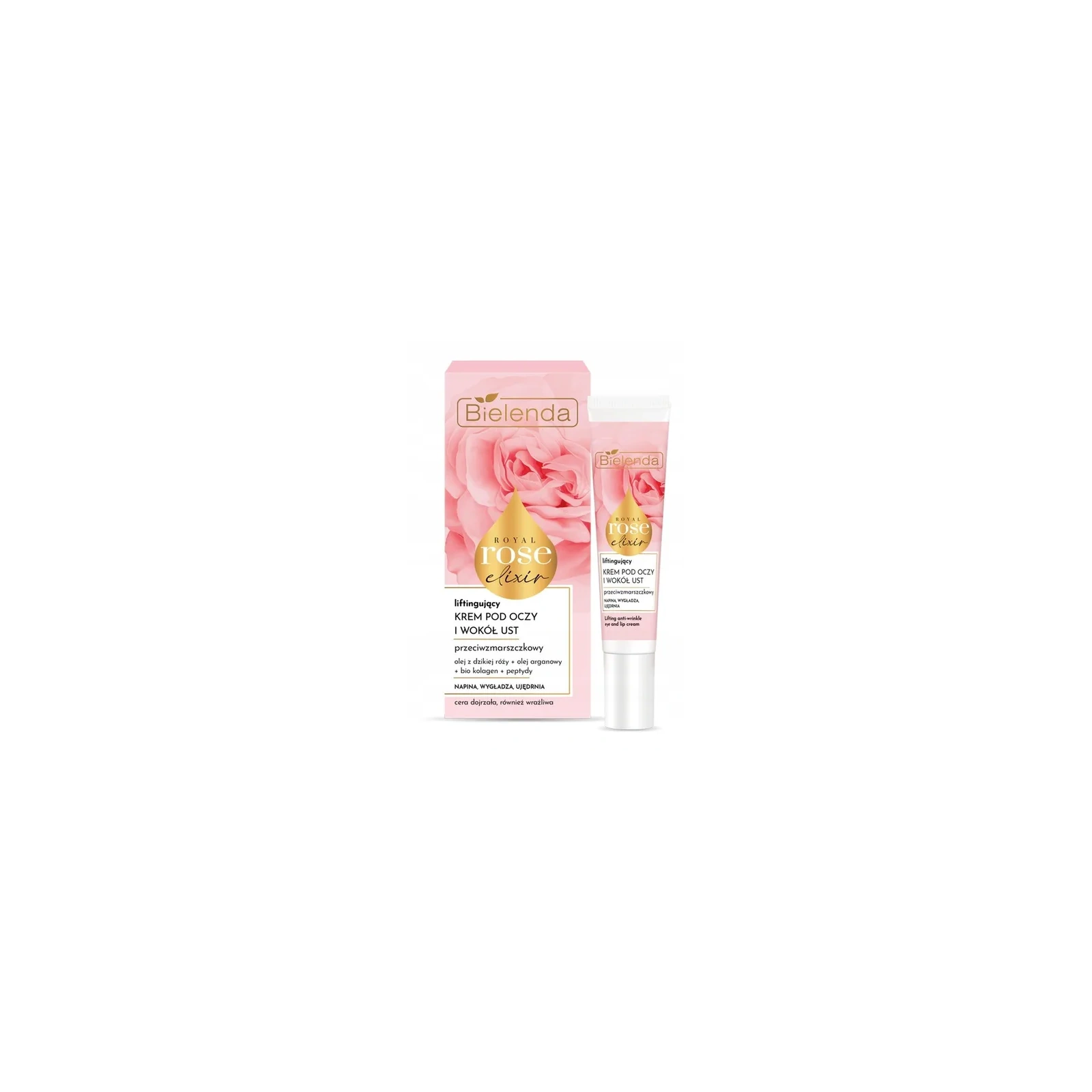 BIELENDA Royal Rose Elixir krem pod oczy liftingujący 15ml