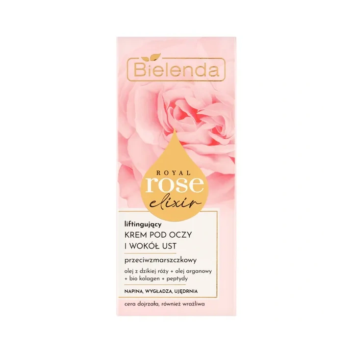 BIELENDA Royal Rose Elixir krem pod oczy liftingujący 15ml