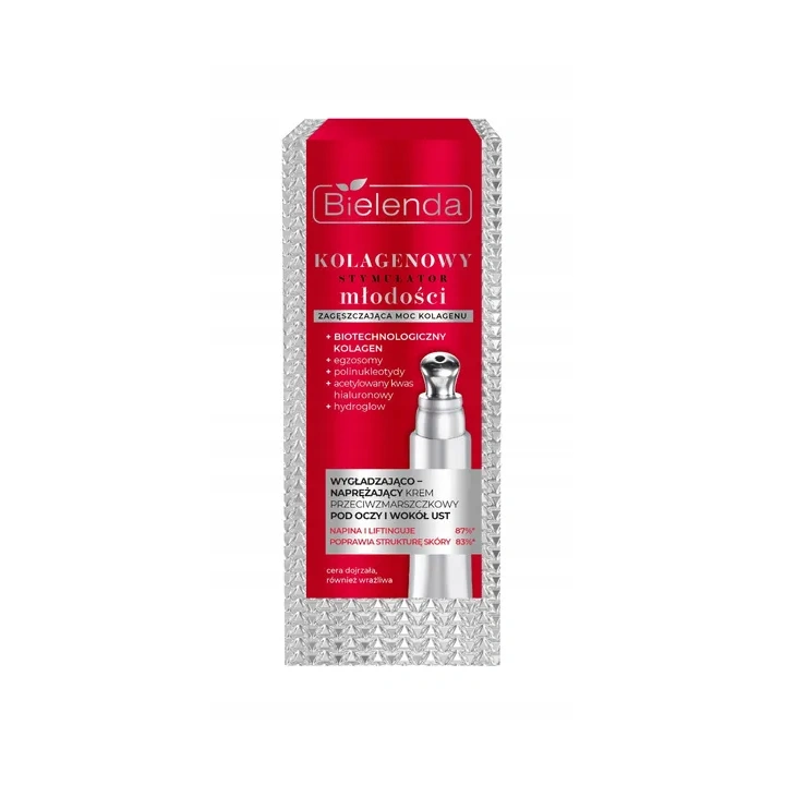 BIELENDA Kolagenowy Stymulator Młodości krem pod oczy i usta 15ml