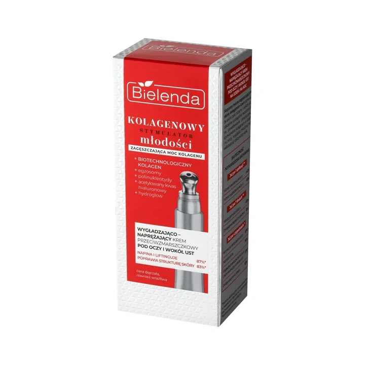BIELENDA Kolagenowy Stymulator Młodości krem pod oczy i usta 15ml