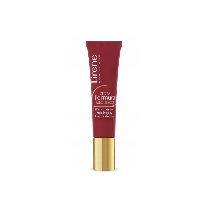 LIRENE Złota Formuła Młodości krem pod oczy 60+ wygładz-rozjaśniający 15ml