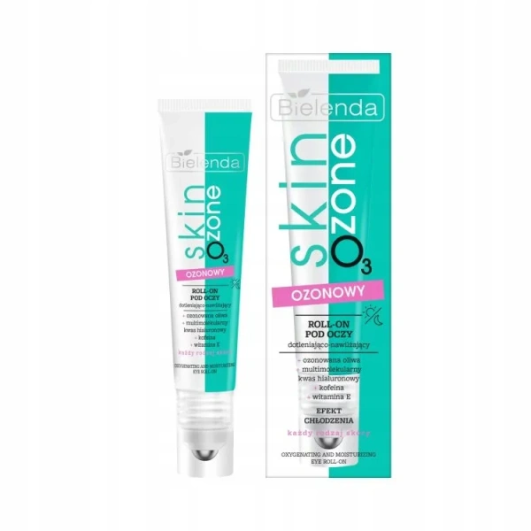 BIELENDA Skin O3 Zone ozonowy krem roll-on pod oczy dotleniająco-nawilżający 15ml