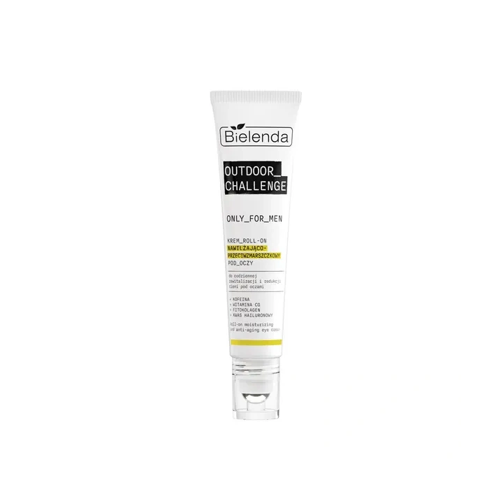 BIELENDA Outdoor Challenge Men krem roll-on pod oczy nawilżająco przeciwzmarszczkowy 15ml 