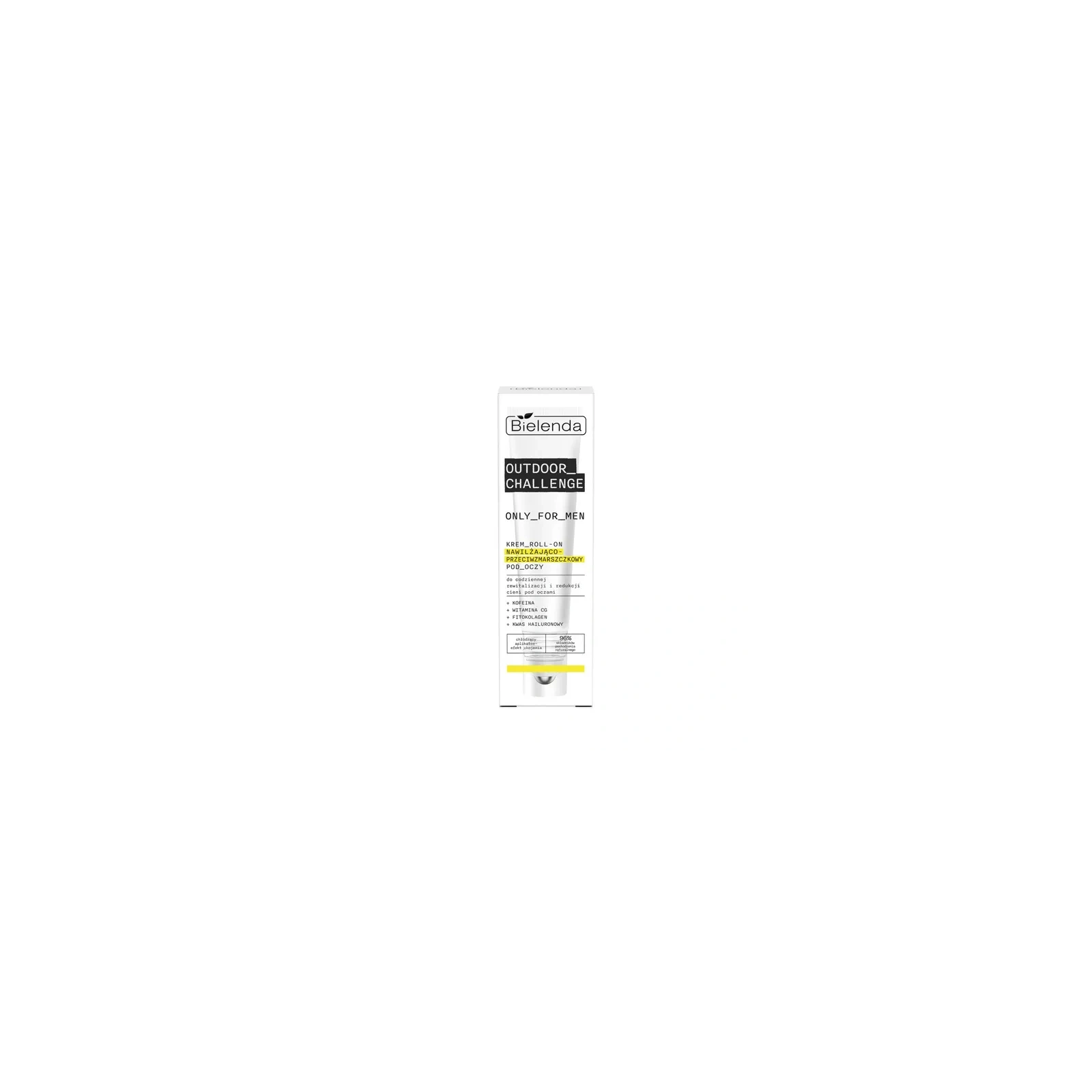 BIELENDA Outdoor Challenge Men krem roll-on pod oczy nawilżająco przeciwzmarszczkowy 15ml 