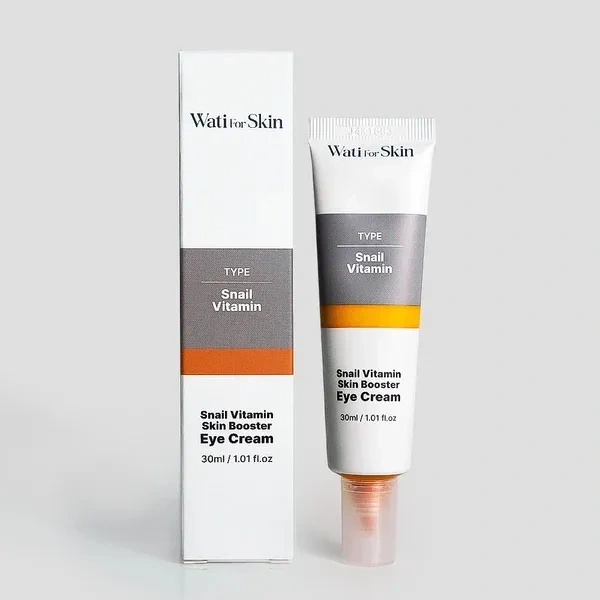 Wati For Skin WATI FOR SKIN Skin Booster Eye Cream krem pod oczy Snail Vitamin 30ml — Składniki i ocena