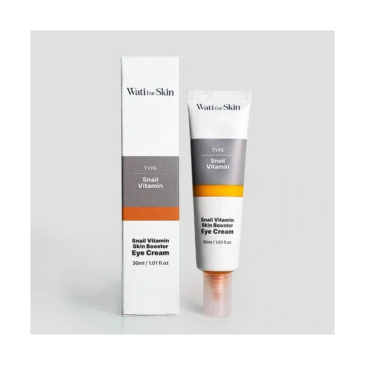 WATI FOR SKIN Skin Booster Eye Cream krem pod oczy Snail Vitamin 30ml