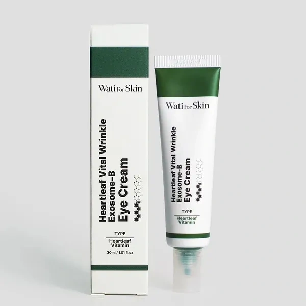 WATI FOR SKIN Exosome-b Eye Cream krem pod oczy Heartleaf Vital Wrinkle 30ml