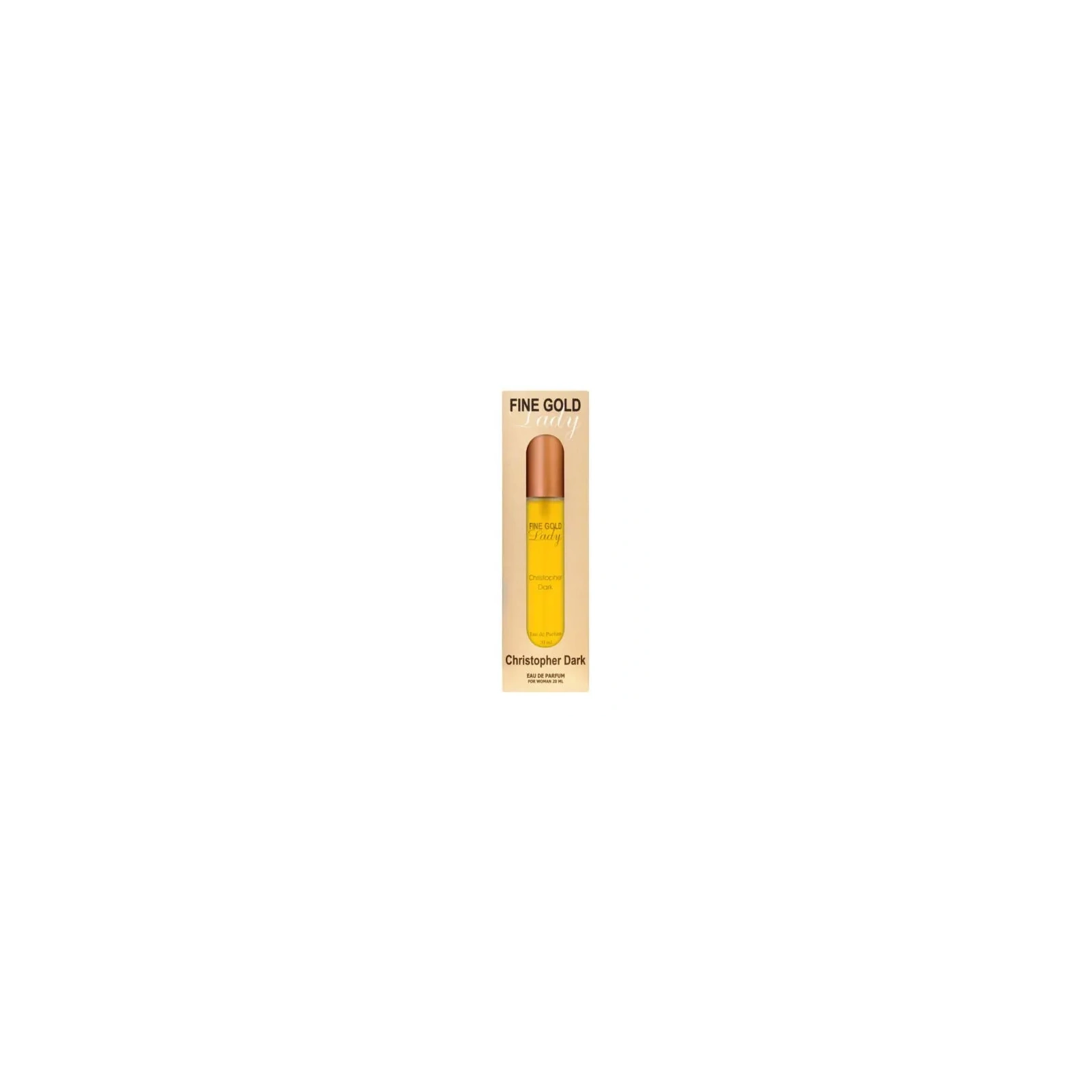 CHRISTOPHER DARK Women woda perfumowana Fine Gold Lady 20ml