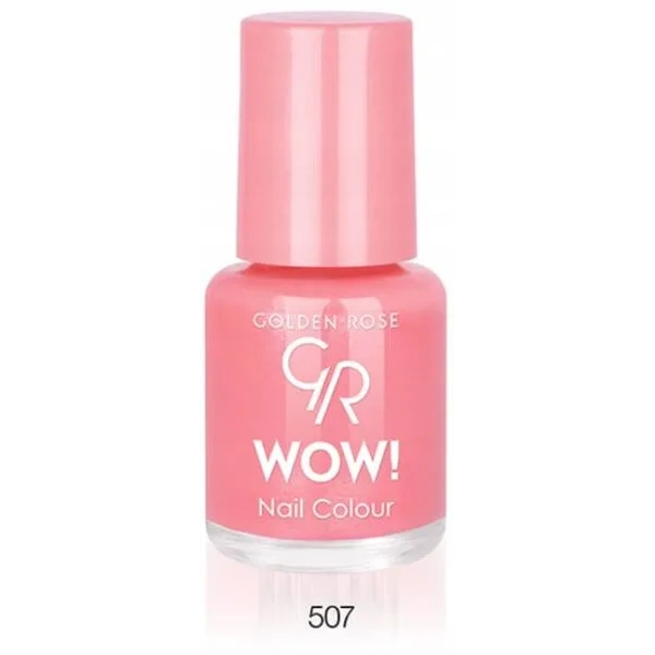 GOLDEN ROSE Wow Nail Color mini lakier do paznokci 507 perłowy 6ml