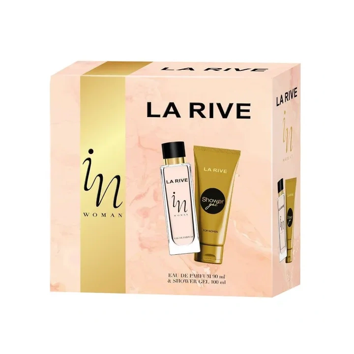 LA RIVE Woman In zestaw żel pod prysznic 100ml + woda perfumowana 90ml