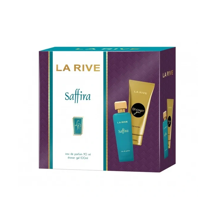 LA RIVE Woman Saffira zestaw [woda perfumowana 100ml + żel 100ml]