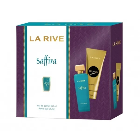 LA RIVE Woman Saffira zestaw [woda perfumowana 100ml + żel 100ml]