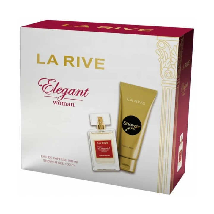 LA RIVE Woman zestaw [woda perfumowana 100ml + żel pod prysznic 100ml] Elegant